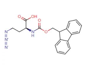 4-叠氮基-N-Fmoc-L-高丙氨酸，4-Azido-N-Fmoc-L-homoalanine,4-Azido-N-Fmoc-L-homoalanine