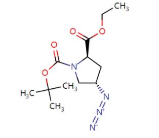 （4S）-1-Boc-4-叠氮-D-脯氨酸乙酯，(4S)-1-Boc-4-azido-D-proline ethyl ester,(4S)-1-Boc-4-azido-D-proline ethyl ester