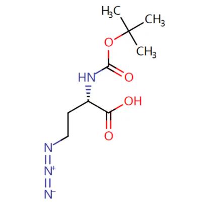 （S） -4-疊氮-2-（Boc氨基）丁酸，(S)-4-Azido-2-(Boc-amino)butyric acid,(S)-4-Azido-2-(Boc-amino)butyric acid