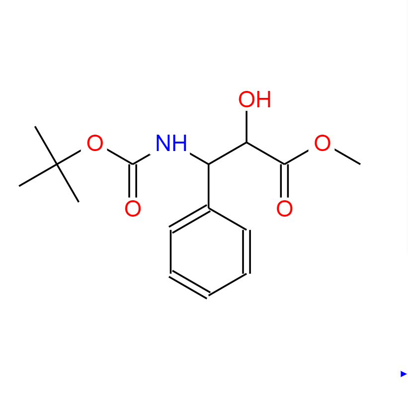 (2R,3S)-N-叔丁氧羰基-3-苯基异丝氨酸甲酯,Methyl (2R,3S)-3-(tert-butoxycarbonylamino)-2-hydroxy-3-phenylpropionate