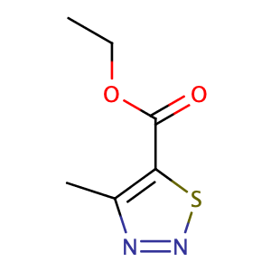 4-甲基-1,2,3-噻重氮-5-羧酸乙酯,Ethyl 4-methyl-1,2,3-thiadiazole-5-carboxylate
