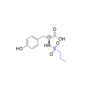 替罗非班杂质14,(S)-3-(4-hydroxyphenyl)-2-(propylsulfonamido)propanoic acid