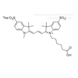 水溶性Cy3菁染料，Sulfo-Cy3 COOH,Sulfo-Cy3 COOH