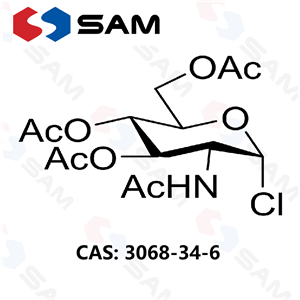 2-乙酰氨基-3,4,6-三-O-乙酰-2-脱氧-α-D-吡喃葡萄糖酰基氯,2-Acetamido-3,4,6-tri-O-acetyl-2-deoxy-α-D-glucopyranosyl Chloride