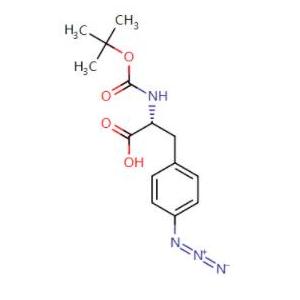 4-叠氮基-N-[(1,1-二甲基乙氧基)羰基]-D-苯丙氨酸，BOC-D-PHE(4-AZIDO)-OH