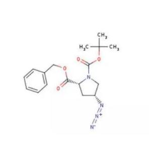 （4R）-4-叠氮-1-Boc-D-脯氨酸苄酯，(4R)-4-Azido-1-Boc-D-proline benzyl ester