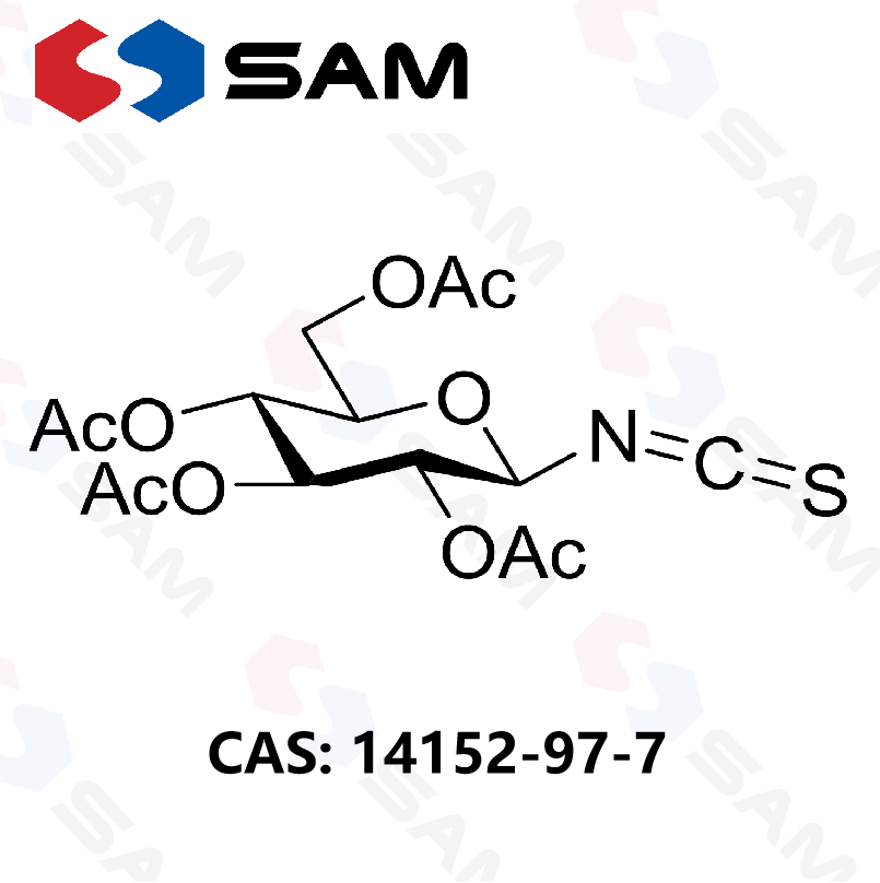 2,3,4,6-O-四乙酰基-β-D-吡喃葡萄糖基异硫氰酸酯,2,3,4,6-Tetra-O-acetyl-β-D-glucopyranosyl isothiocyanate