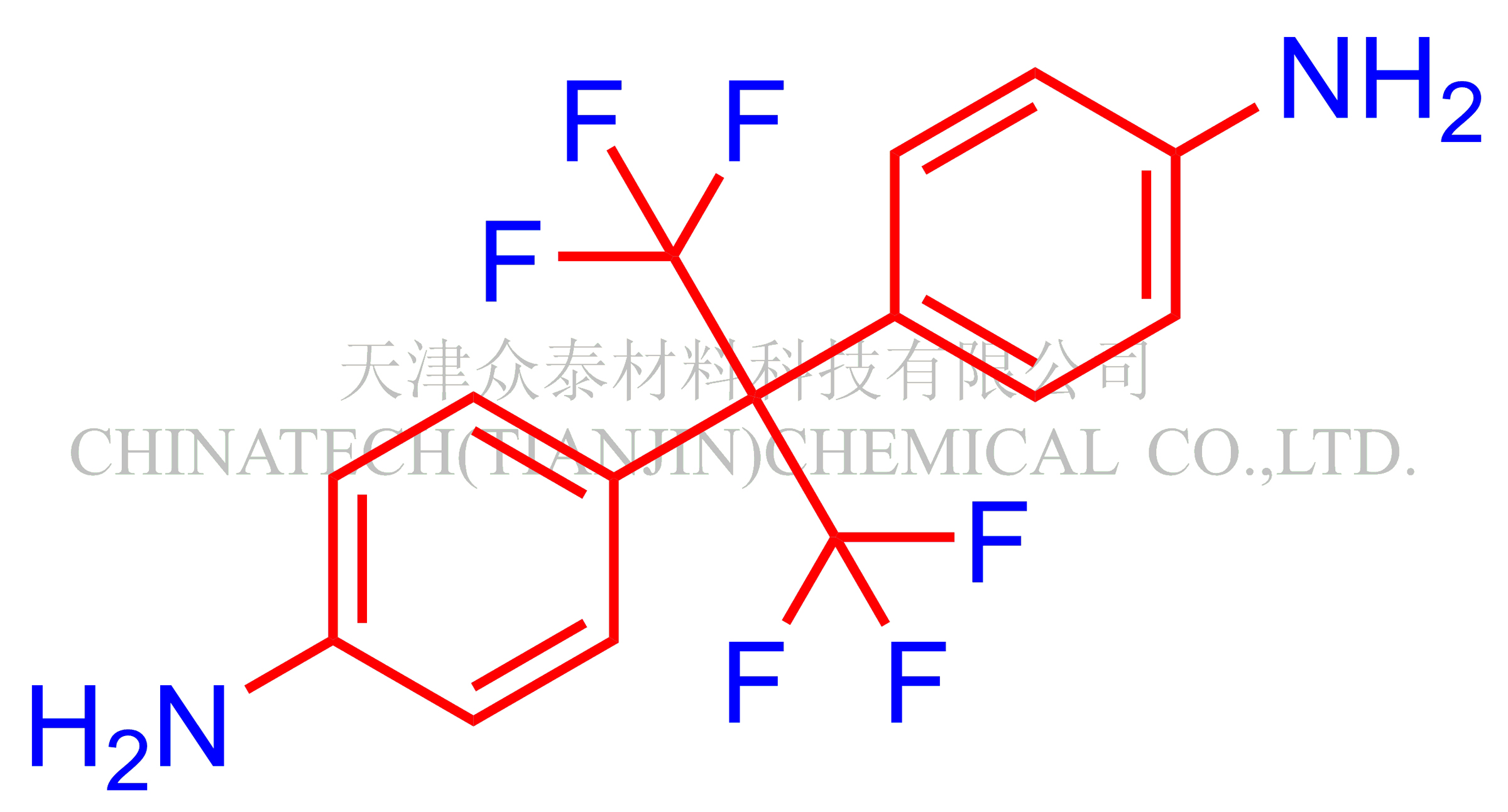 2,2-雙(4-氨基苯基)六氟丙烷(FA),2,2-Bis(4-aminophenyl)hexafluorop ropane (FA)