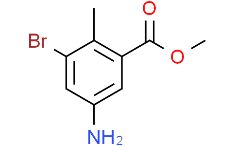 methyl 5-amino-3-bromo-2-methylbenzoate