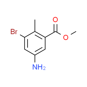 methyl 5-amino-3-bromo-2-methylbenzoate