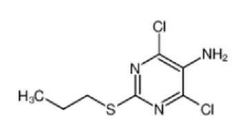 4,6-二氯 -2-(丙硫基)-5-氨基嘧啶,4,6-dichloro-2-propylthiopyrimidine-5-amine