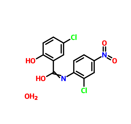 氯硝柳胺一水合物,5-Chloro-N-(2-chloro-4-nitrophenyl)-2-hydroxybenzamide monohydrate