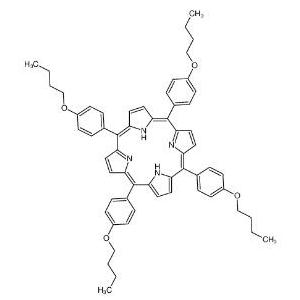 间-四(4-丁氧苯基)-卟啉,5,10,15,20-tetrakis(4-butoxyphenyl)-Porphine