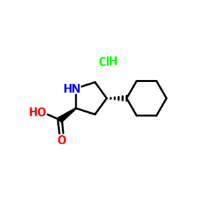 反式-4-环己基-L-脯氨酸盐酸盐,trans-4-Cyclohexyl-L-proline hydrochloride