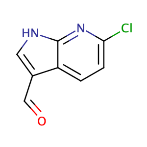 6-氯-1H-吡咯并[2,3-b]吡啶-3-甲醛,6-Chloro-1H-pyrrolo[2,3-b]pyridine-3-carbaldehyde