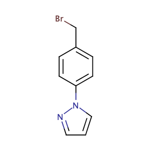 1-[4-(溴甲基)苯基]-1H-吡唑,1-[4-(BROMOMETHYL)PHENYL]-1H-PYRAZOLE