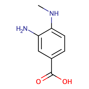 3-氨基-4-(甲氨基)苯甲酸,3-AMINO-4-METHYLAMINO-BENZOIC ACID