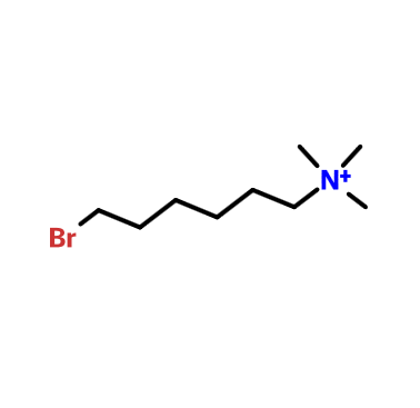 6-溴己基三甲基溴化铵,6-(N,N,N-trimethylammonio)hexyl bromide