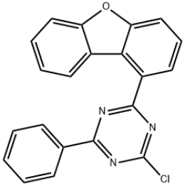 2-氯-4,9-（二苯并[b,d]呋喃-1-基）-6-苯基-1,3,5-三嗪,1,3,5-Triazine,2-chloro-4-(1-dibenzofuranyl)-6-phenyl-