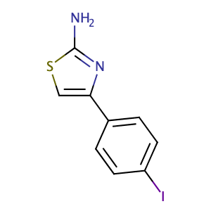 2-氨基-4-(4-碘苯基)噻唑,4-(4-Iodophenyl)-1,3-thiazol-2-amine