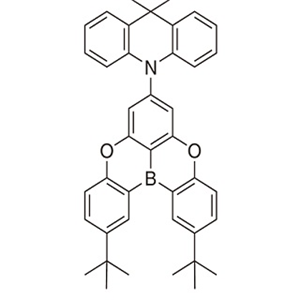 TDBA–Ac,10-(2,12-Di-tert-butyl-5,9-dioxa-13b-boranaphtho[3,2,1-de]anthracen-7-yl)-9,9-dimethyl-9,10-dihydroacridine