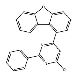 2-氯-4,9-（二苯并[b,d]呋喃-1-基）-6-苯基-1,3,5-三嗪