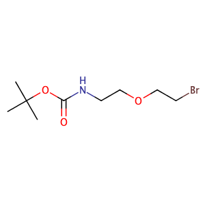 叔丁氧羰基-二聚乙二醇-溴代,N-Boc-PEG2-bromide