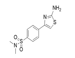 2-Amino-4-[4-(N,N-dimethylsulphamoyl)phenyl]-1,3-thiazole,2-Amino-4-[4-(N,N-dimethylsulphamoyl)phenyl]-1,3-thiazole