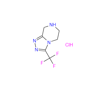 3-(三氟甲基)-5,6,7,8-四氢-[1,2,4]三唑并[4,3-a]吡嗪盐酸盐