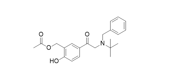 沙丁醇胺杂质28,5-(N-benzyl-N-(tert-butyl)glycyl)-2-hydroxybenzyl acetate