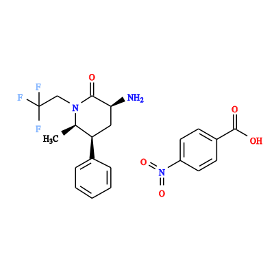 Benzoic acid, 4-nitro-, compd. with (3S,5S,6R)-3-amino-6-,Benzoic acid, 4-nitro-, compd. with (3S,5S,6R)-3-amino-6-