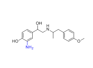 福莫特罗杂质01,1-(3-amino-4-hydroxyphenyl)-2-[[2-(4-methoxyphenyl)- 1-methylethyl]amino]ethanol