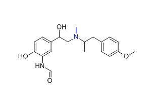 福莫特罗杂质04,N-[2-hydroxy-5-[1-hydroxy-2-[methyl[2-(4-methoxy phenyl)-1-methylethyl]amino]ethyl]phenyl]formamide