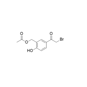 沙丁醇胺杂质26,5-(2-bromoacetyl)-2-hydroxybenzyl acetate