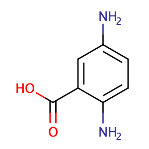 2,5-二氨基苯甲酸,2,5-diaminobenzoic acid
