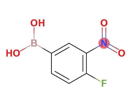 4-氟-3-硝基苯硼酸,(4-fluoro-3-nitrophenyl)boronic acid