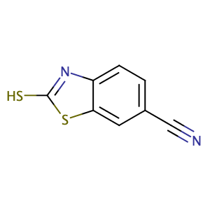 2-巯基苯并噻唑-6-甲腈,2-Mercaptobenzo[d]thiazole-6-carbonitrile