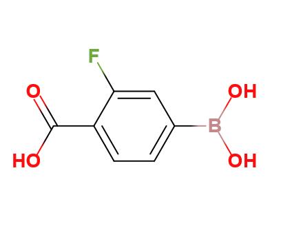 4-羧基-3-氟苯硼酸,4-Carboxy-3-fluorophenylboronic acid