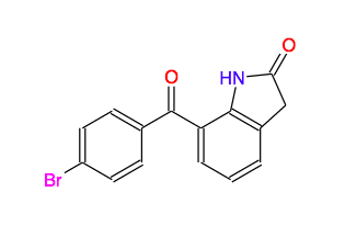 7-(4-溴苯甲酰基)-1,3-二氢吲哚-2-酮,7-(4-Bromobenzoyl)-1,3-dihydro-2H-indol-2-one
