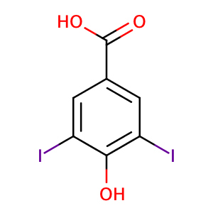 4-羟基-3,5-二碘苯甲酸,4-Hydroxy-3,5-diiodobenzoic acid
