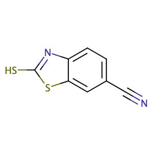 2-巯基苯并噻唑-6-甲腈
