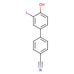 4'-羟基-3'-碘联苯-4-甲腈
