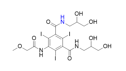 碘普罗胺杂质06,N1,N3-bis(2,3-dihydroxypropyl)-2,4,6-triiodo-5-(2-methoxyacetamido)isophthalamide