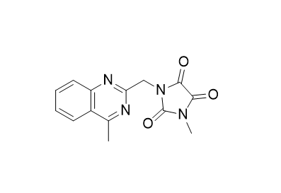 利格列汀杂质29,1-methyl-3-((4-methylquinazolin-2-yl)methyl)imidazolidine-2,4,5-trione