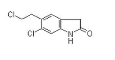 5-(2-氯乙基)-6-氯-1,3-二氢-吲哚-2-(2H)-酮,5-Chloroethyl-6-chloro-1,3-dihydro-2H-indole-2-one