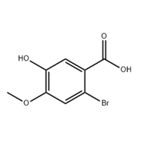 2-溴-4-甲氧基-5-羟基苯甲酸