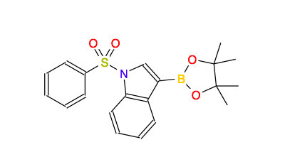 1-苯磺酰基吲哚-3-硼酸频哪醇酯,1-(Phenylsulfonyl)indole-3-boronic acid pinacol ester