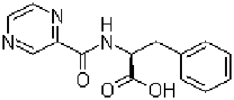 N-(2-吡嗪基羰基)-L-苯丙氨酸,N-(2-Pyrazinylcarbonyl)-L-phenylalanine