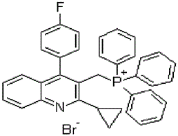 [[2-环丙基-4-(4-氟苯基)-3-喹啉基]甲基]三苯基溴化膦