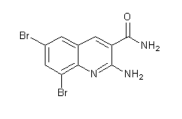 2-氨基-6,8-二溴-3-喹啉甲酰胺,2-AMINO-6,8-DIBROMO-3-QUINOLINECARBOXAMIDE